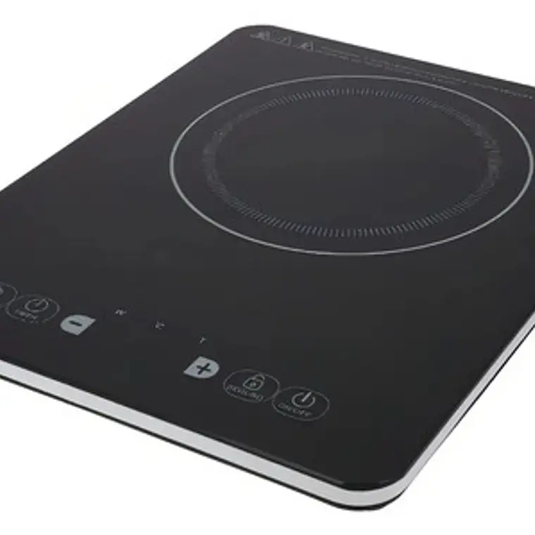 Encimera Con Alimentación Eléctrica - Avera Piv1 Color Negro - 1 Hornalla 4