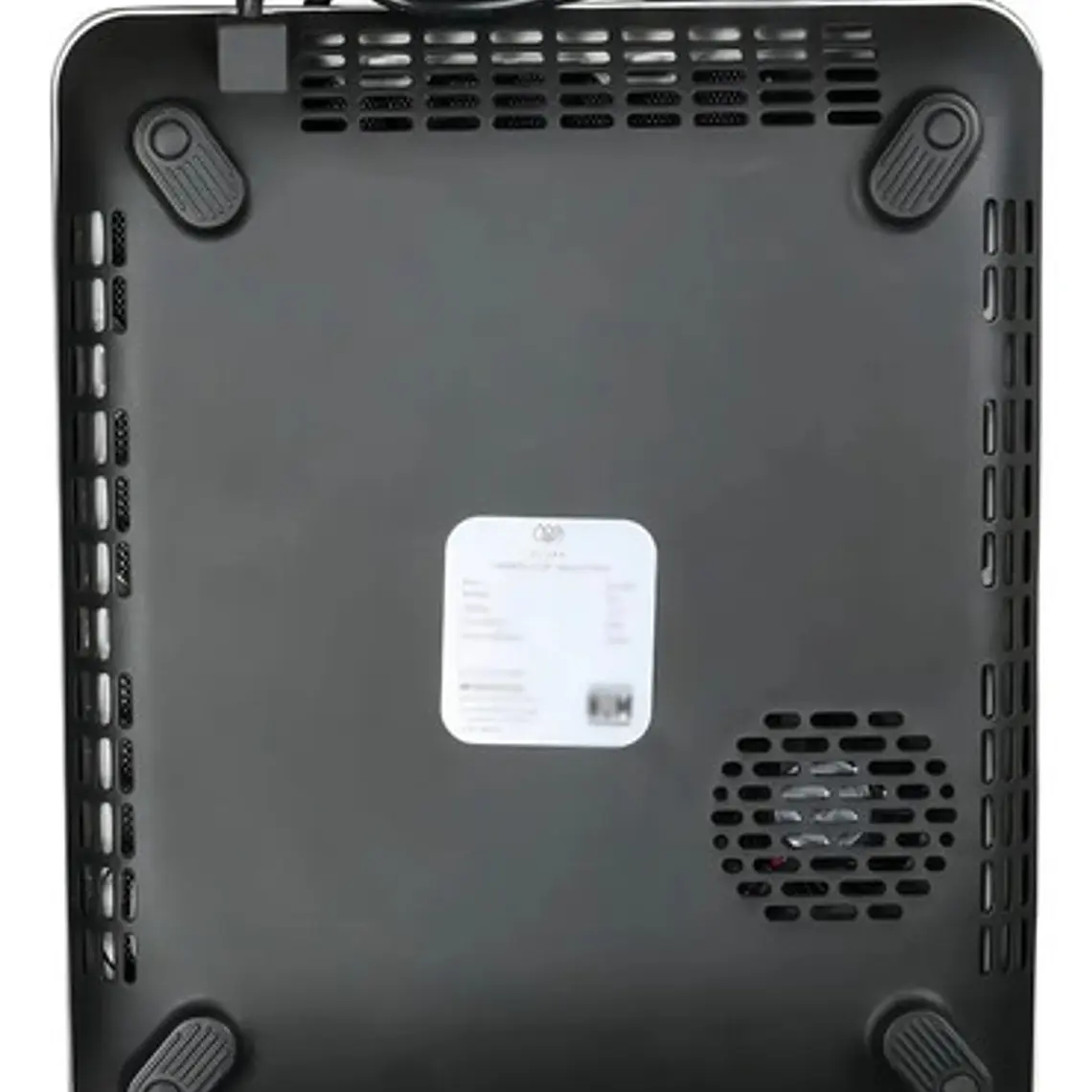 Encimera Con Alimentación Eléctrica - Avera Piv1 Color Negro - 1 Hornalla 5