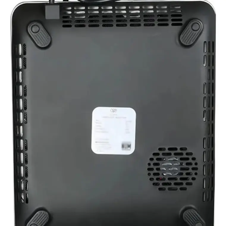 Encimera Con Alimentación Eléctrica - Avera Piv1 Color Negro - 1 Hornalla 5