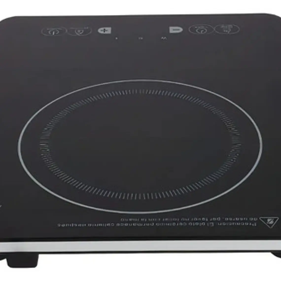 Encimera Con Alimentación Eléctrica - Avera Piv1 Color Negro - 1 Hornalla 7