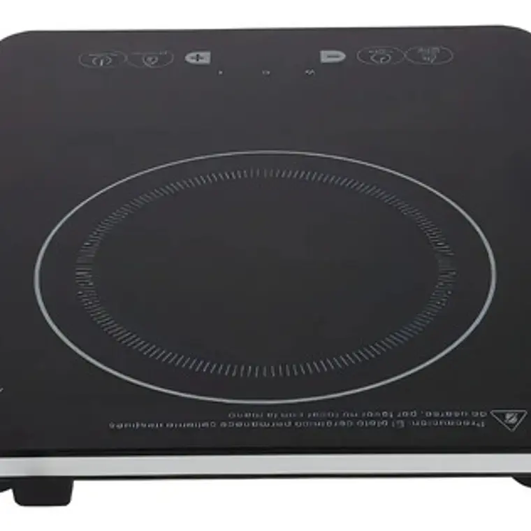 Encimera Con Alimentación Eléctrica - Avera Piv1 Color Negro - 1 Hornalla 7