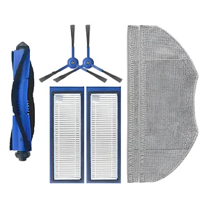 Kit Xl Eufy L70 Full Paños Filtros Cepillos Aspiradora Robot