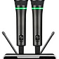 Kit Micrófonos Premium X6 Inalámbricos Y Recargables Cardio - Miniatura 1