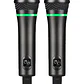 Kit Micrófonos Premium X6 Inalámbricos Y Recargables Cardio - Miniatura 3