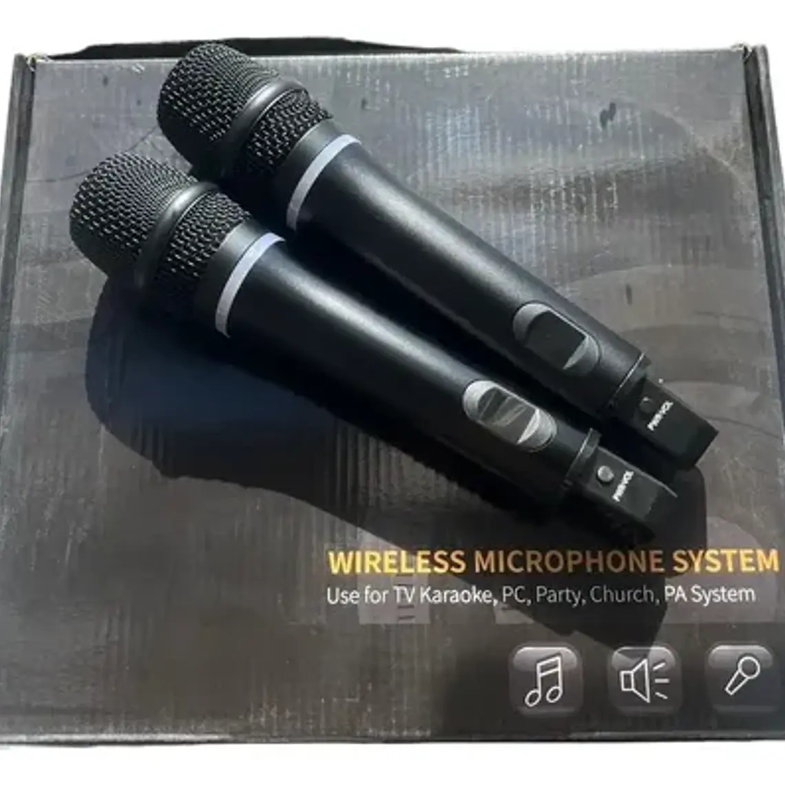 Kit Micrófonos Premium X6 Inalámbricos Y Recargables Cardio 4