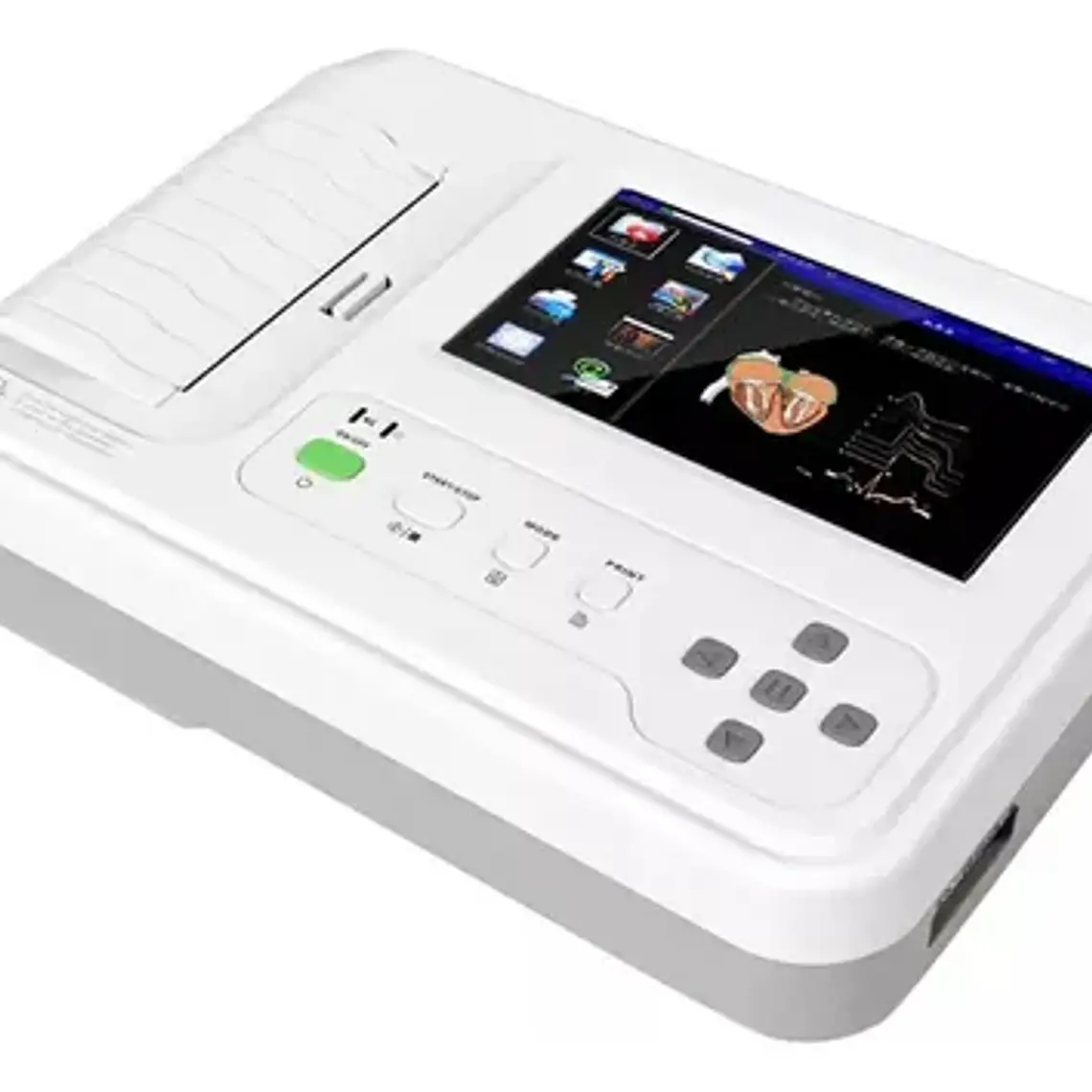 Pack 10 Papeles Térmicos Electrocardiograma Ecg 6 Can 110mm 6