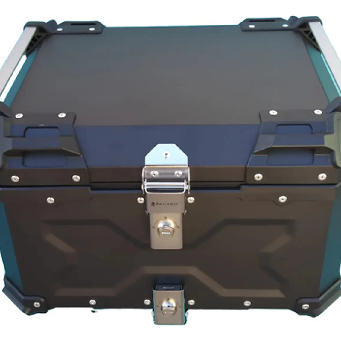 Maleta Top Case Aluminio Moto 65l Xxl Calidad 2 Cascos! 3