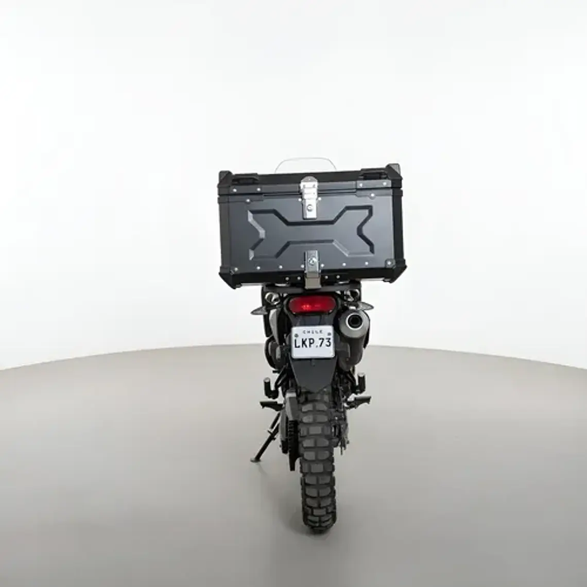Maleta Top Case Aluminio Moto 65l Xxl Calidad 2 Cascos! 4