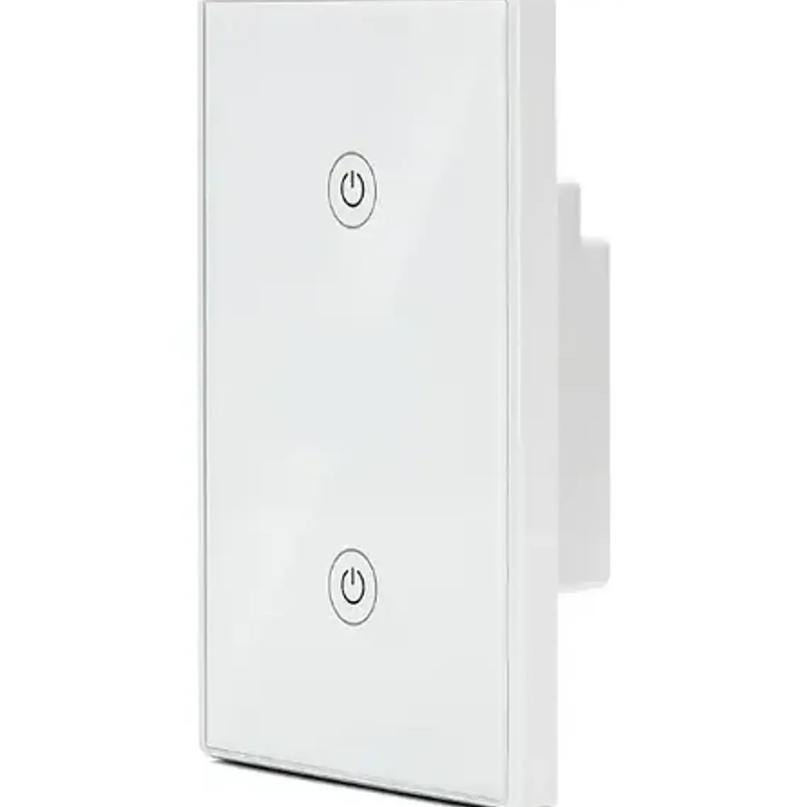 Interruptor De Pared Wifi Touch 2 Canales Alexa Google 1