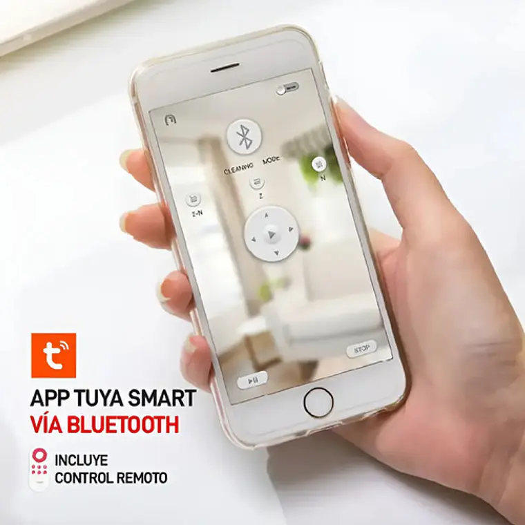 Robot Limpia Vidrios Osoji Plus Spray Pro Bluetooth Color Blanco 5