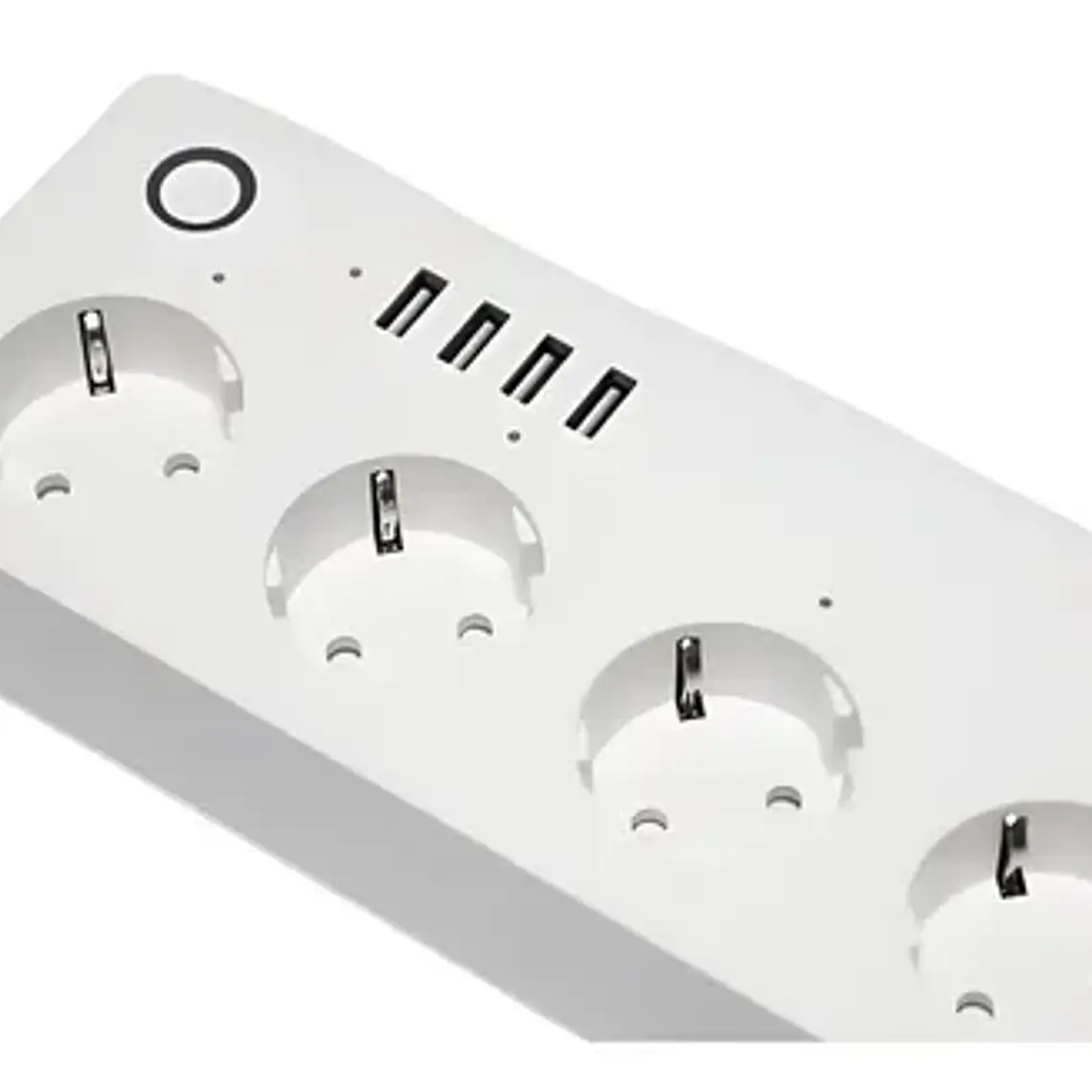 Alargador 4 Tomas Con Wifi / App Tuya / Alexa / Google Home Blanco 1