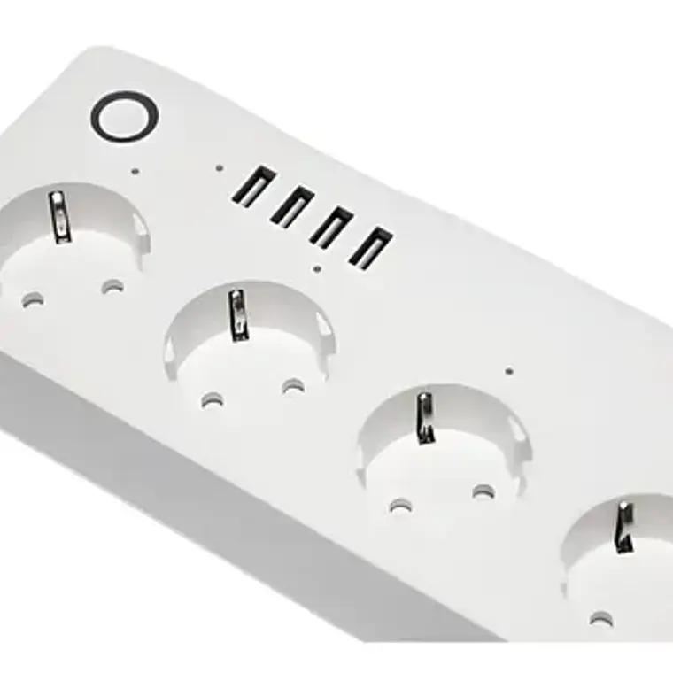 Alargador 4 Tomas Con Wifi / App Tuya / Alexa / Google Home Blanco 1