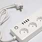 Alargador 4 Tomas Con Wifi / App Tuya / Alexa / Google Home Blanco - Miniatura 2