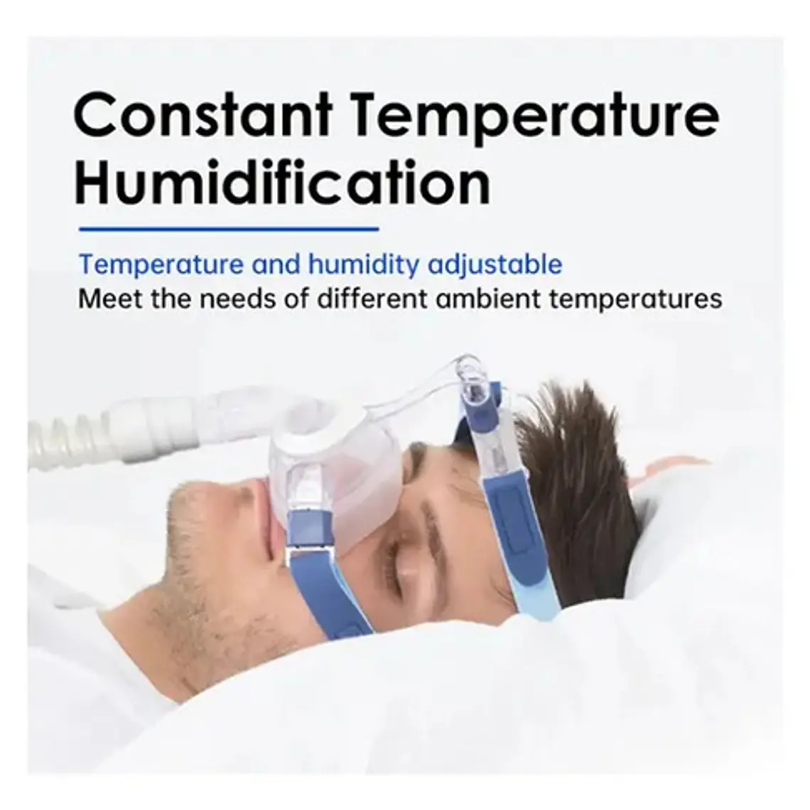 Kit Auto Cpap As100a Con Máscara Y Humidificador Calidad 5