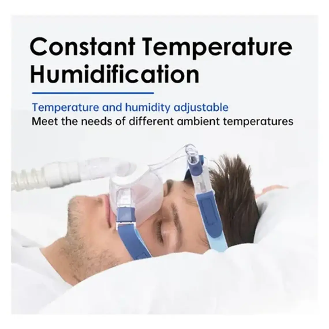 Kit Auto Cpap As100a Con Máscara Y Humidificador Calidad 15