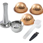 Set Xl Cápsula Vertuo Pop Next Acero Reutilizable 3 Medidas - Miniatura 1