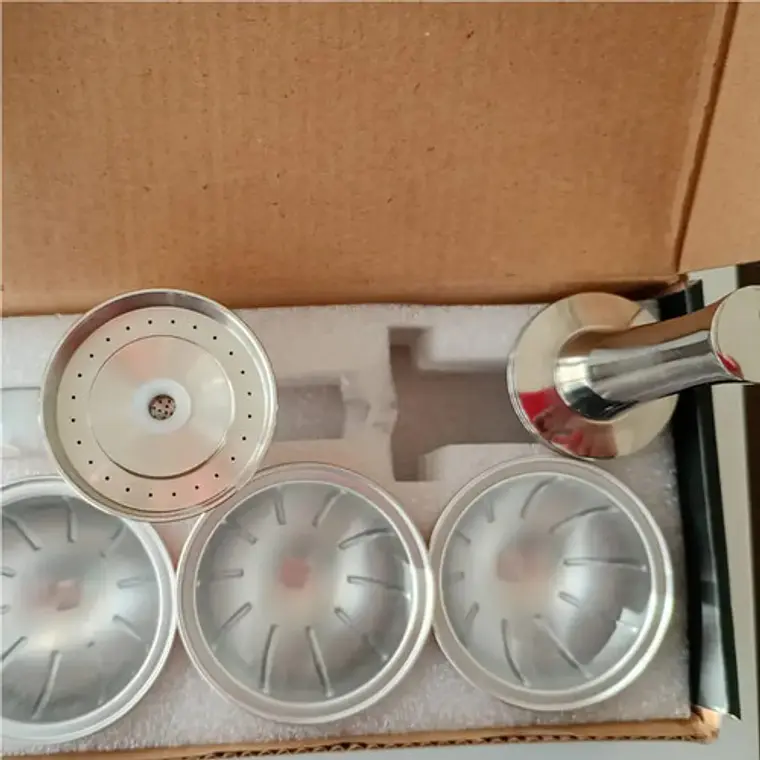Set Xl Cápsula Vertuo Pop Next Acero Reutilizable 3 Medidas 5