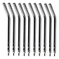 Set 15 Puntas Para Jeringa Triples Dental Autoclavable Acero - Miniatura 1