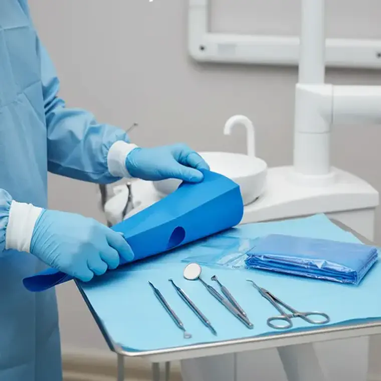 Kit Quirúrgico Tercer Molar Dental 3 Campos 90x90 Control 2