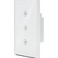Interruptor De Pared Wifi Touch 3 Canales Alexa Google Color Blanco - Miniatura 1