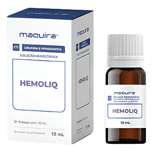 Solución Hemostática Retracción Gingival Hemoliq Maquira 10m
