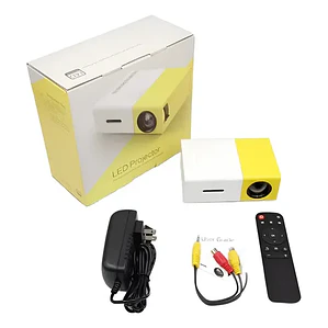 Mini Proyector Led Miracast 360p J9pro Inalámbrico