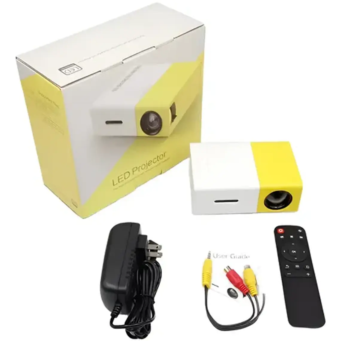 Mini Proyector Led Miracast 360p J9pro Inalámbrico 1