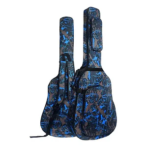  Funda Guitarra Acústica Music Style Estuche Envío Express
