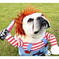 Disfraz Chucky Perros Gatos Halloween Tamaños - Miniatura 4