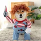 Disfraz Chucky Perros Gatos Halloween Tamaños - Miniatura 5