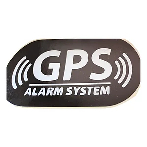 Mini Logo Gps Adhesivo Reflectante Ventana Auto Moto