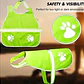 Chaleco Reflectante Paseo Seguro Mascota Perros Fluorescente - Miniatura 7