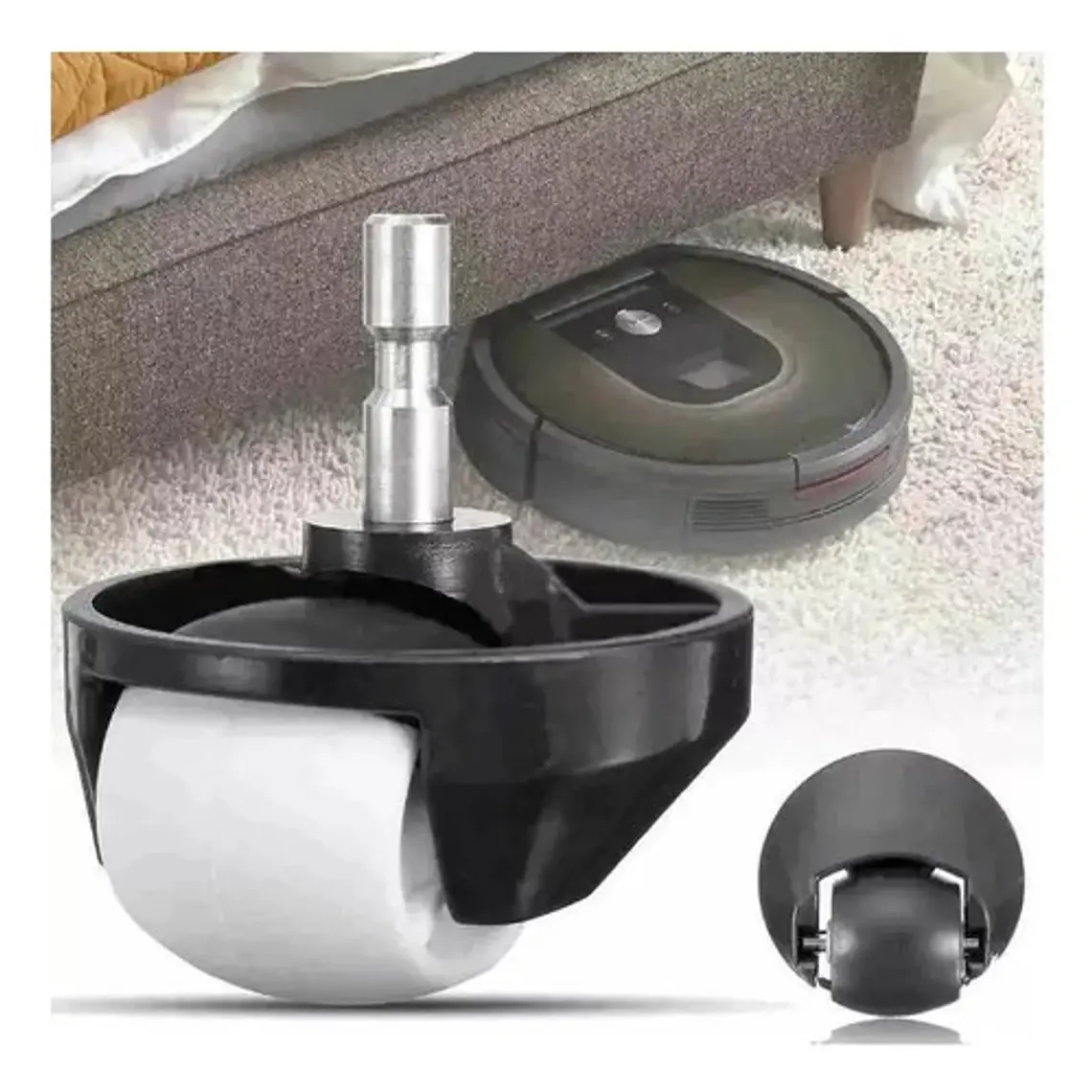 Kit Ruedas Para Robot Irobot Roomba S. 500 600 700 800 900 6