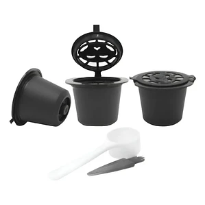 3x Capsula Café Reutilizables Recargables Nespresso + Regalo