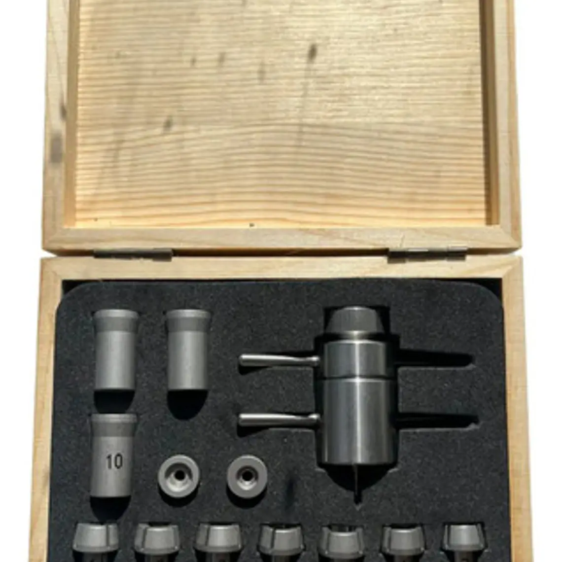 Kit Premium Herramientas Reparación Turbinas Odontológicas Plateado 1