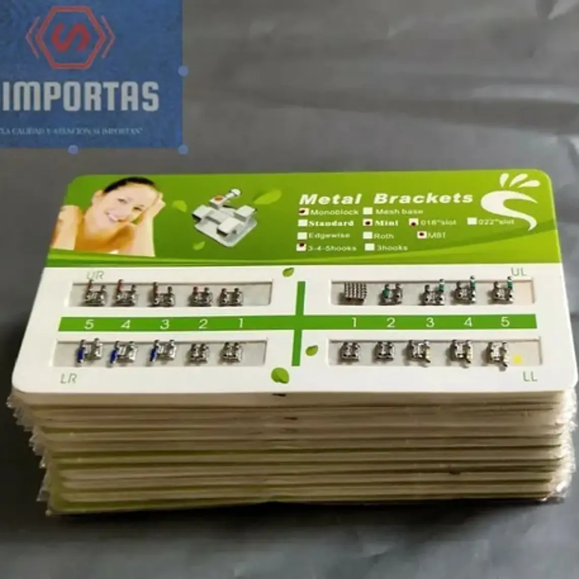 Brackets Mini Roth 0.22 Hook 3-4-5 Calidad Santiago 5