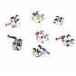 Brackets Mini Roth 0.22 Hook 3-4-5 Calidad Santiago - Miniatura 12
