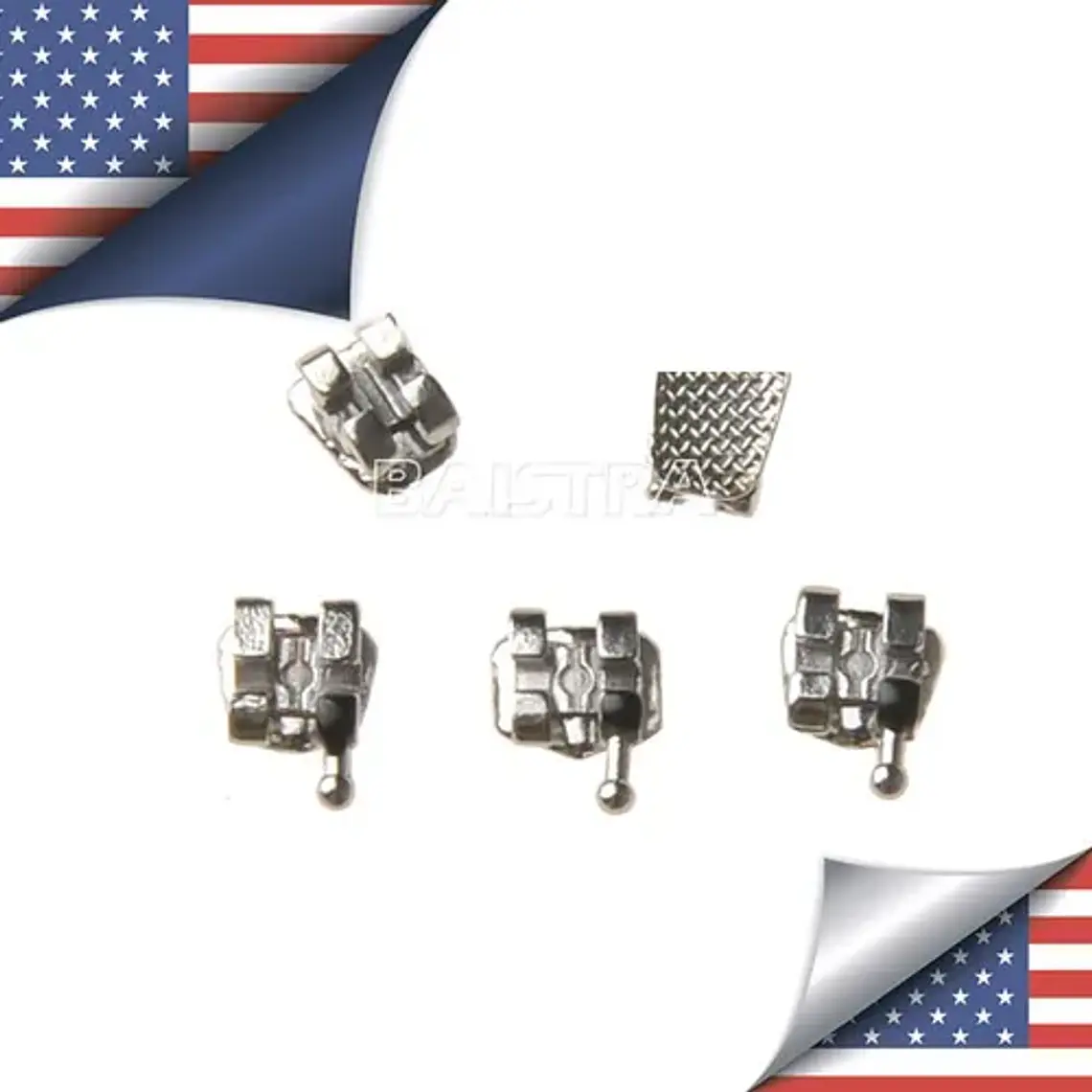 Brackets Mini Roth 0.22 Hook 3-4-5 Calidad Santiago 25