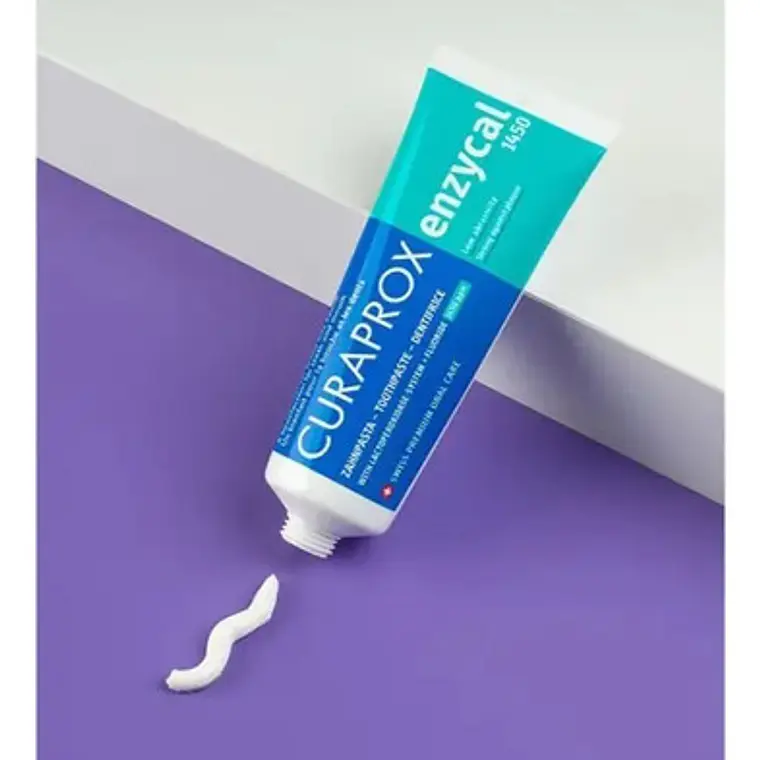 Pasta Dental Enzycal Original Curaprox 75ml Original Suiza 5