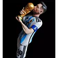 Figura Lio Messi Impreso 3d Besando Copa Made Argentina 25cm - Miniatura 3