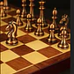 Tablero Ajedrez Deluxe Piezas Metálicas Cobre Y Bronce 40x40 - Miniatura 3