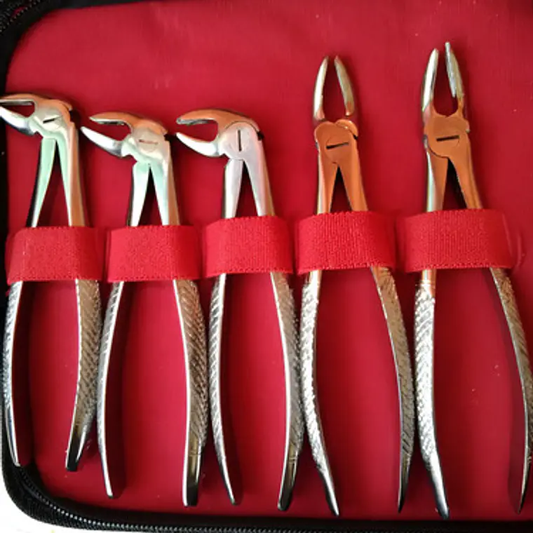 Fórceps Dentales Adultos Set De 10u Estuche Incluido 3