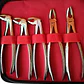 Fórceps Dentales Adultos Set De 10u Estuche Incluido - Miniatura 3