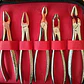 Fórceps Dentales Adultos Set De 10u Estuche Incluido - Miniatura 4