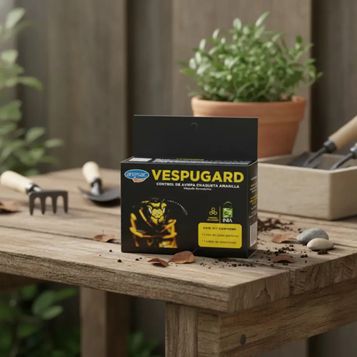 Vespugard Kit Cebo Para Avispas Chaqueta Amarilla Selectivo 7