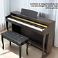 Piano Digital Pacard Realista 88 Teclas Madera Usb - Miniatura 17