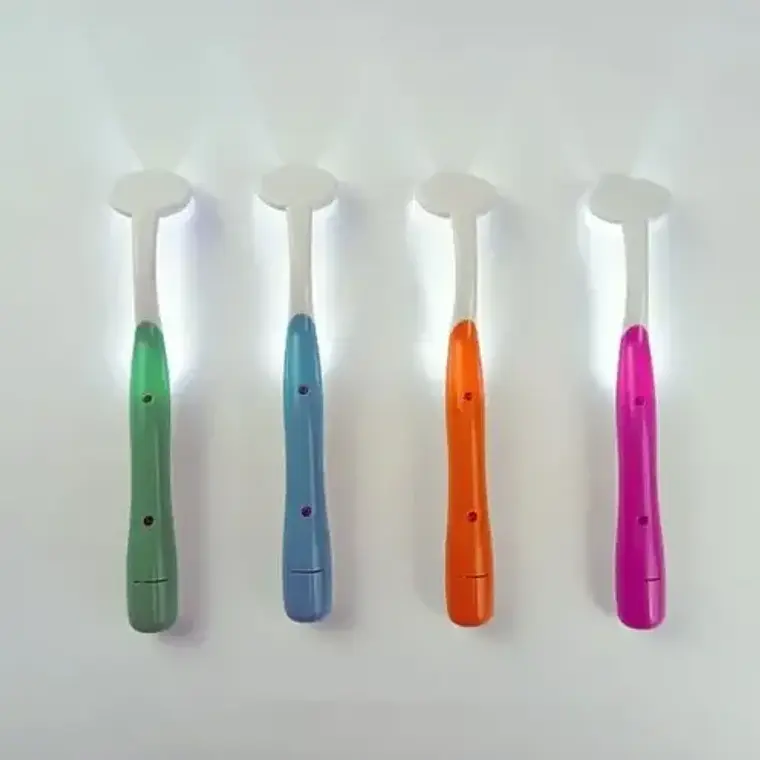 Espejo Dental Para Examen Uso En Casa Con Luz Led Santiago 5