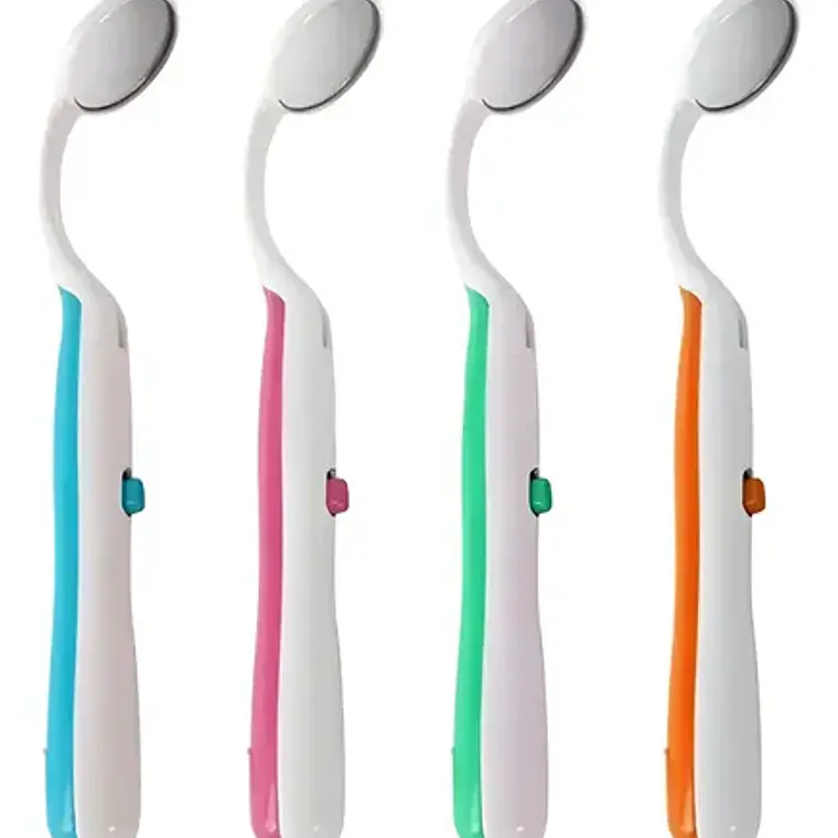 Espejo Dental Para Examen Uso En Casa Con Luz Led Santiago 11