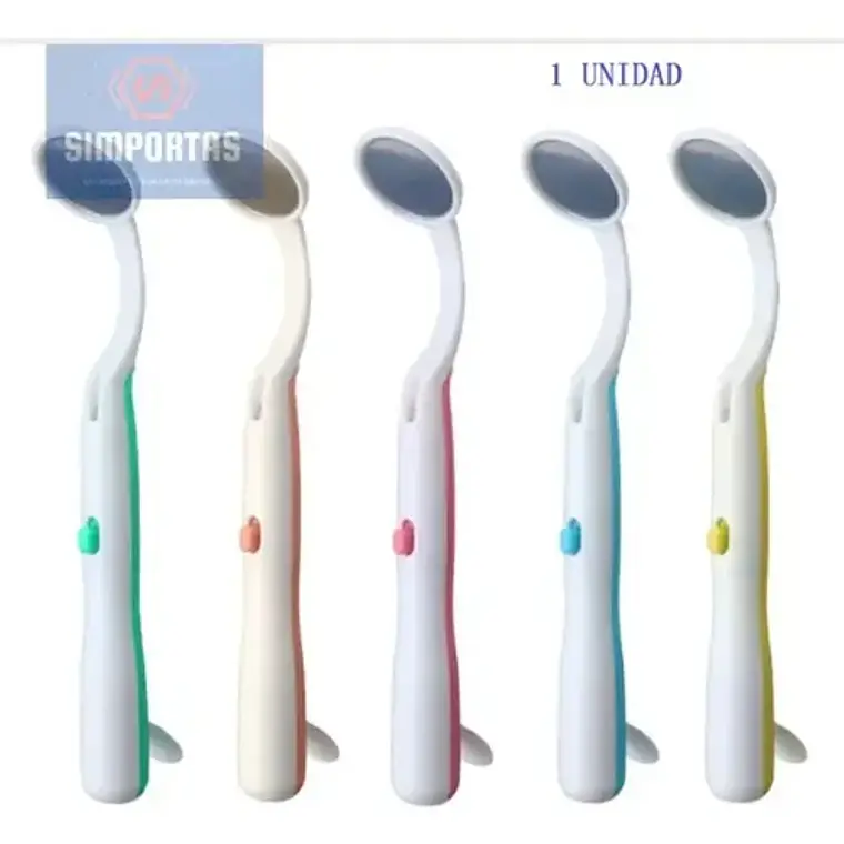 Espejo Dental Para Examen Uso En Casa Con Luz Led Santiago 26