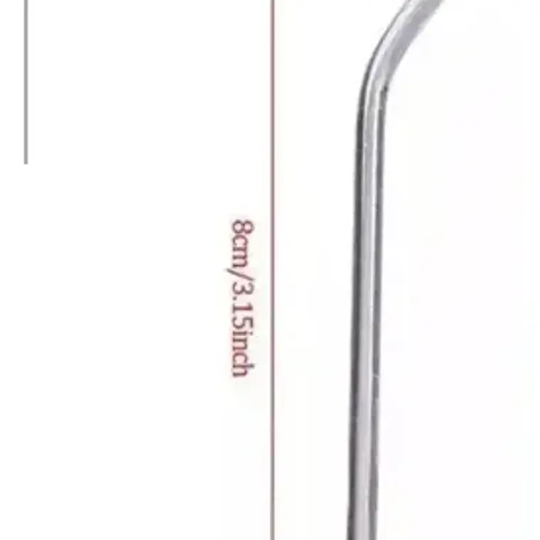 Set 10 Puntas Para Jeringa Triples Dental Autoclavable Acero 3